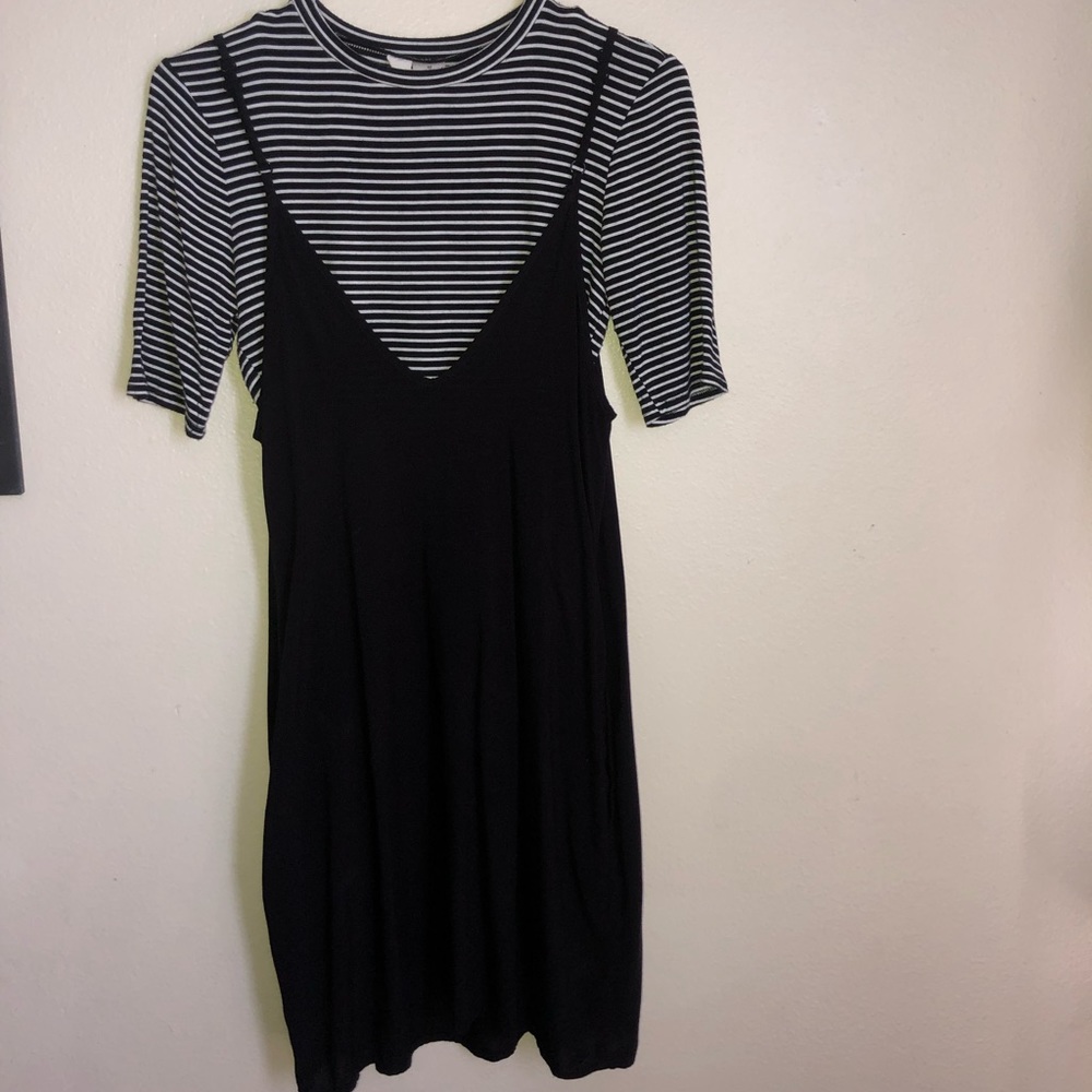 Two piece. Tee and a dress